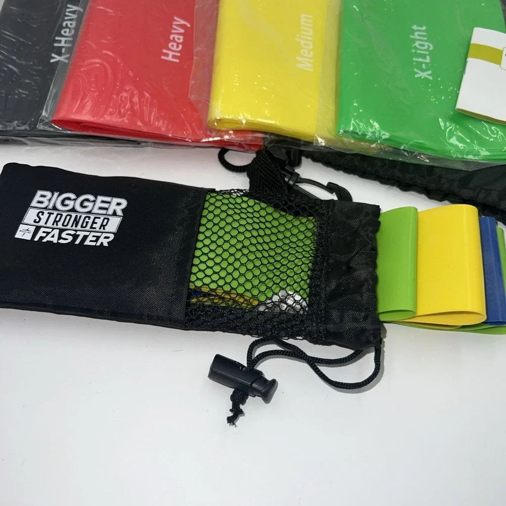 Resistance Bands Loop Set Strength Fitness Leg Exercise Yoga Workout Pull‎ Up US
